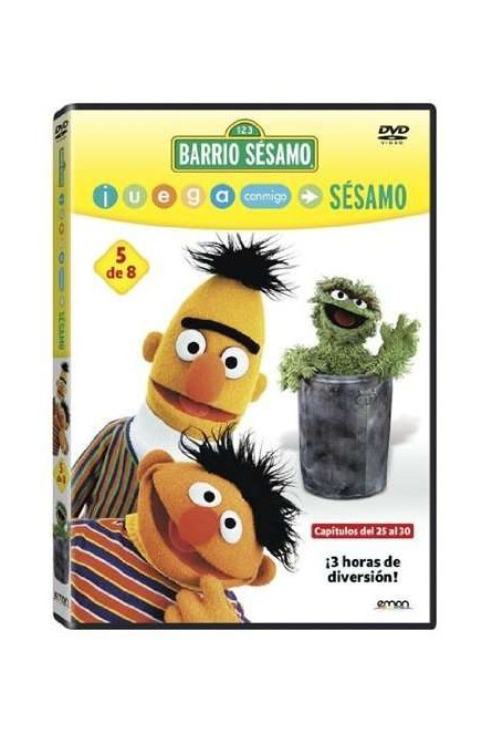 Barrio Sésamo: Juega Conmigo - Volumen 5 [DVD]