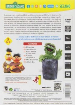 Barrio Sésamo: Juega Conmigo - Volumen 5 [DVD]
