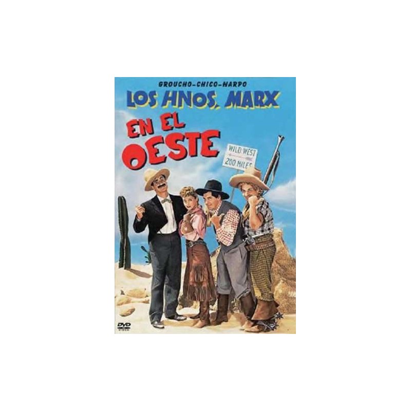 Los Hermanos Marx En El Oeste [DVD]