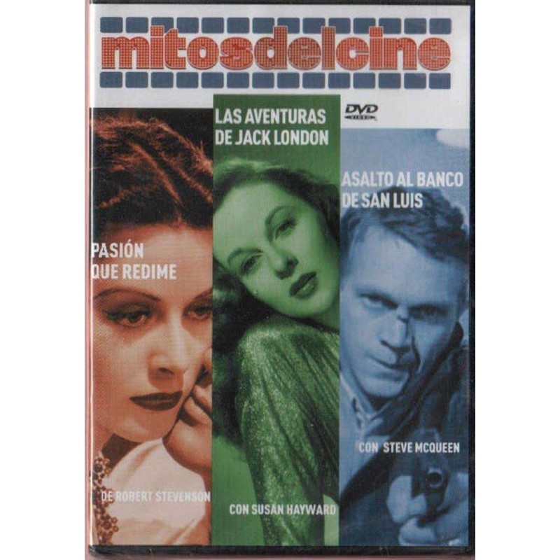 Pasion que redime. Las aventuras de Jack London. Asalto al banco de San Luis [DVD]