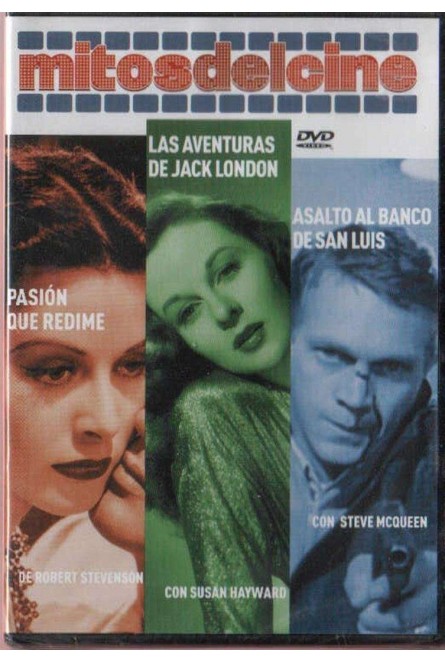 Pasion que redime. Las aventuras de Jack London. Asalto al banco de San Luis [DVD]