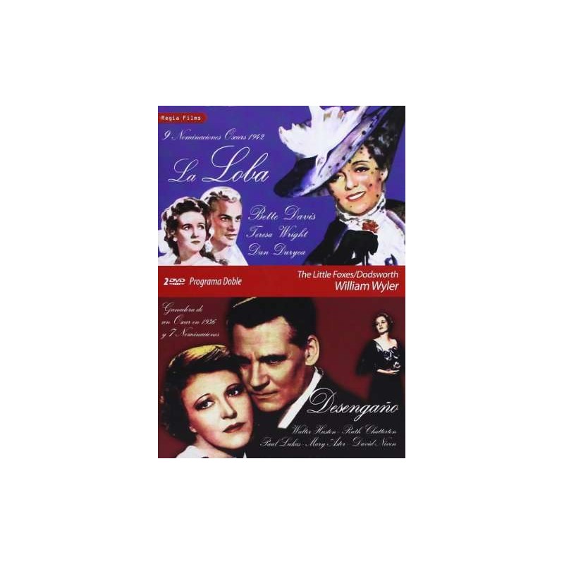 Programa Doble - William Wyler (La Loba + Desengaño) [DVD]