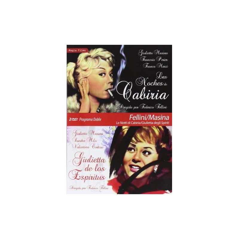 Programa Doble - Fellini/Masina (Las Noches De Cabiria + Giulietta De Los Espíritus) [DVD]