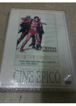 DVD EL HIJO DE ESPARTACO -STEVE REEVES