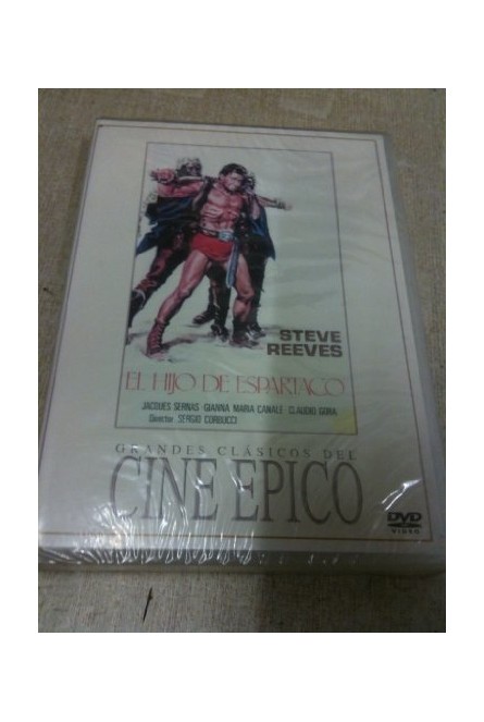 DVD EL HIJO DE ESPARTACO -STEVE REEVES