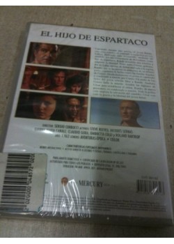 DVD EL HIJO DE ESPARTACO -STEVE REEVES