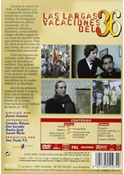 LAS LARGAS VACACIONES DEL 36 DIRIGIDA JAIME CAMINO [DVD]